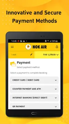 Nok Air android App screenshot 2