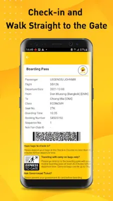 Nok Air android App screenshot 4